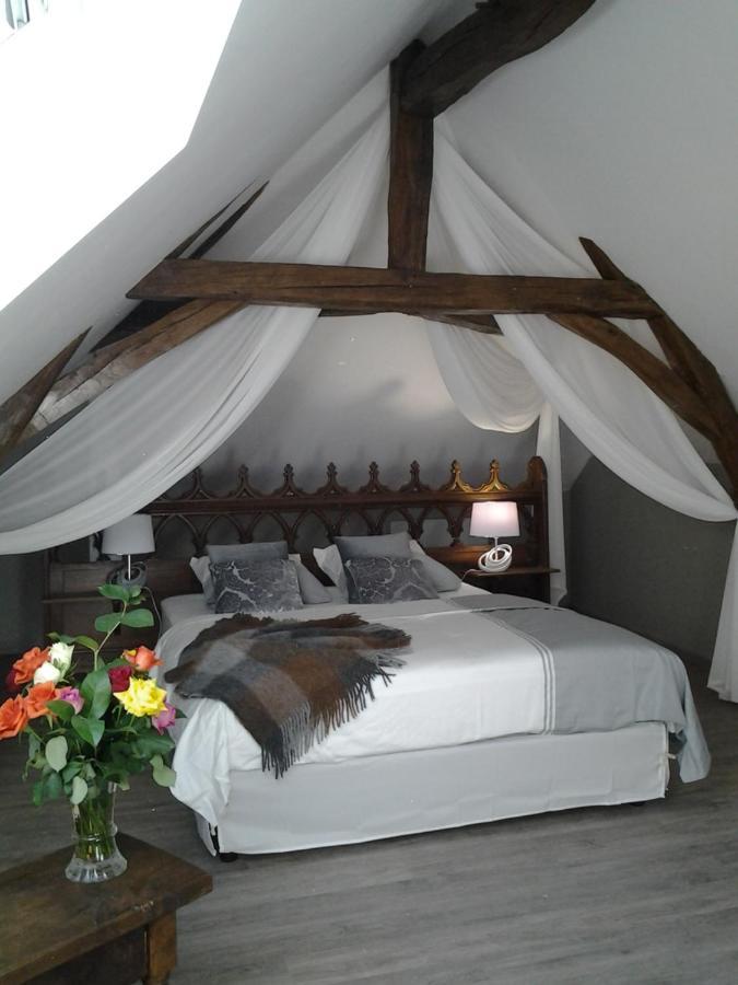 Bed and Breakfast Le Manoir Des Roches Bourré Exterior foto