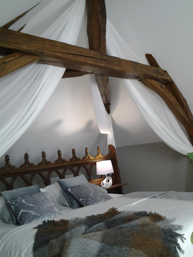 Bed and Breakfast Le Manoir Des Roches Bourré Exterior foto