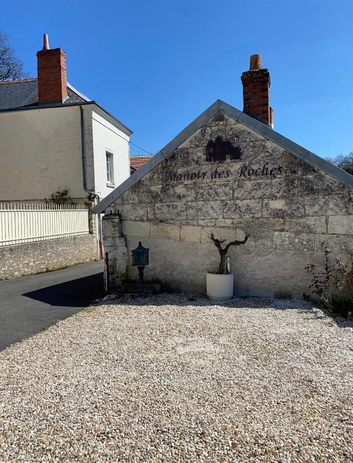 Bed and Breakfast Le Manoir Des Roches Bourré Exterior foto